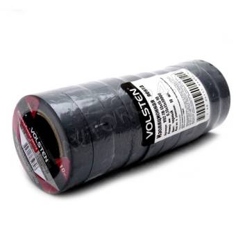 Изолента Volsten V02-7B-13*15-10 (0.13*15мм черная) 10м/10/