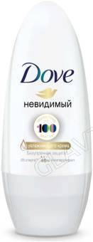 DOVE шариковый антиперспирант 50мл Невидимый/6