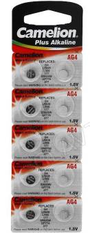 Camelion G4 BL-10часовые (AG-4-BP10/LR66/LR626/376/377/177)