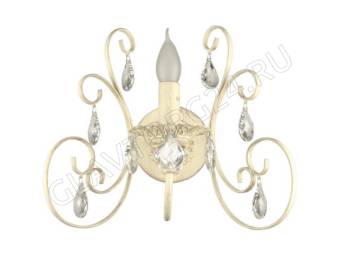 Светильник бра "Ника" 311021 белый с золотой патиной РАСПРОДАЖА