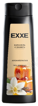 EXXE Гель для душа 400 мл "Карамель и ваниль" /12