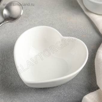 Соусник "Сердце Бланш" 80 мл, 10x3,8 см   4177903