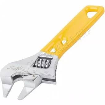 Ключ разводной "Ультра", CrV, укороченный, обточен. узкие губки, шкала, экстра увелич.захват 120 мм 