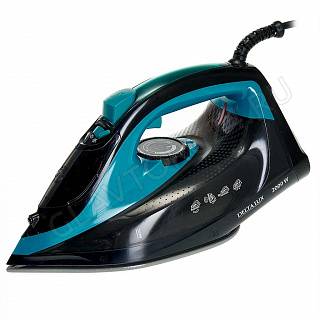 Утюг DELTA DE-3000 2000Вт керамика черно-бирюзовый