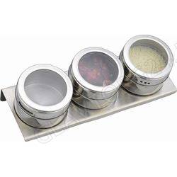 НАБОР Д/СПЕЦИЙ 4 ПР.НА МАГНИТАХ+МЕТАЛ.ПОДСТАВКА 20*6*5 СМ/24 арт. 912-005