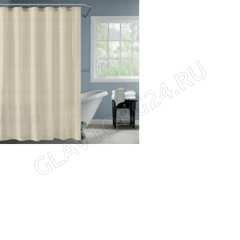 Штора для ванной 180x200см SWANNY, CREAM5, экрю,полиэстер, SWC-80-24-СRY