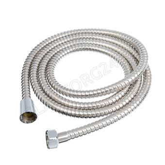 Шланг для душа 200см, 1/2"(Имп)-1/2"(Имп), сталь, пластик, ПВХ