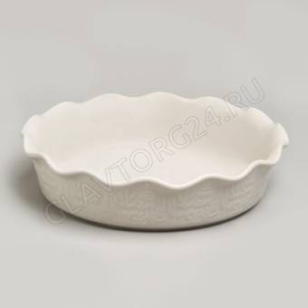 ФОРМА 1700МЛ Д/ЗАПЕКАНИЯ КРУГЛАЯ BEIGE 26,5*6,5СМ/4 арт. 780-126