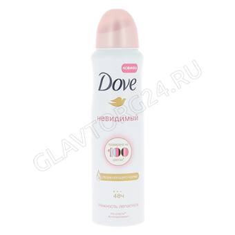 DOVE дез.антип.спрей 150мл Нежность лепестков Невидимый																							