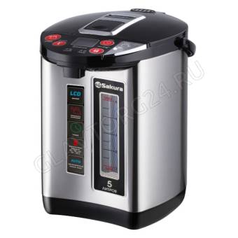 Термопот Sakura SA-1365BR 5л 1,2кВт металл 