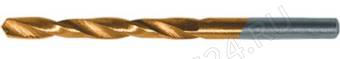Сверло по метал. HSS титан покрытие 4,8мм 1шт/