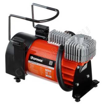 Компрессор автомобильный, крокодилы к АКБ, шланг 5м в сумке 12V 280Вт 60л/мин