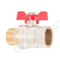 Кран шаровый 1/2" В/Н бабочка