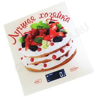 Весы кухонные электронные ВАСИЛИСА ВА-006 5кг Лучшая хозяйка 