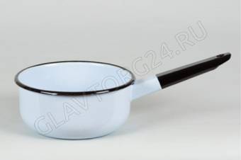 Ковш эмалир. 1,5л белый С42008