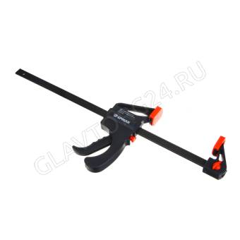 Струбцина ЕРМАК универсальная F-образная 450х630х65 пластиковый корпус