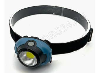 Фонарик Ultraflash LED5385 (налобн, маренго, 3Вт COB LED, 3 реж, 3XAAA, пласт, кор)