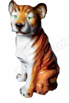 Копилка Тигр черный 53*33см