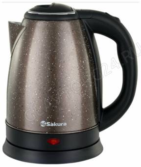 Чайник электрический SAKURA SA-2134DBR 1,8л 1,8кВт нерж.сталь бронзовый в крапинку