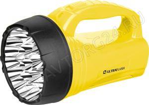 Фонарик Ultra Flash LED3819 15+10 Led аккум.