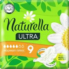 Натурелла ультра нормал прокладки Camomile Plus Single ПрКо 9шт/24шт