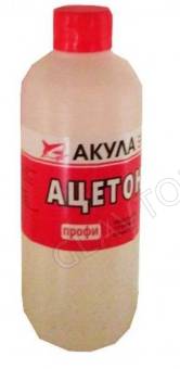 Ацетон 0,9л ПНД Акула /6