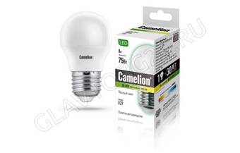 Лампа светод. Camelion LED8-G45/830/E27 8Вт 220В