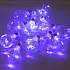 картинка Гирлянда светод. "Лампочки", SE-BULBS-380P, 3*АА, 3м, 80LED,10 ламп, фиол, шнур-нить 0,5м, Funray от компании ГлавТорг Красноярск