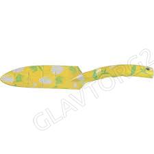 Совок цельнометаллический алюминиевый узкий, Flower Lime, Palisad