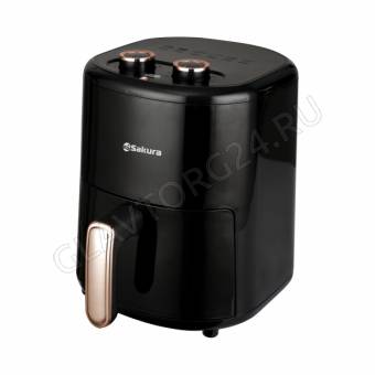 Аэрогриль Мультипечь SAKURA SA-7677BK механический 4л 1200Вт черный