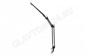 Свет. настольный Camelion KD-821 C02 черный LED (8 Вт, 230В, 2 ур.ярк,350лм, струбцина) 