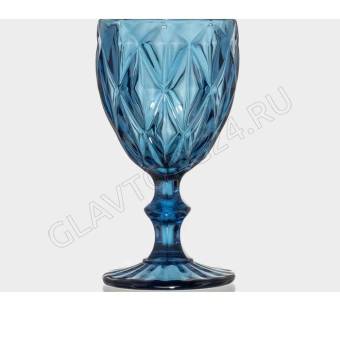 Бокал "Круиз" 250 мл,  8х15,3 см, цвет синий 3600783 РАСПРОДАЖА!