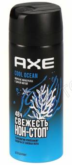 AXE дез.аэроз.150мл д/муж COOL OCEAN/6