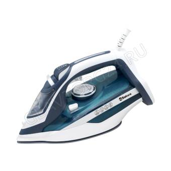 Утюг SAKURA SA-3071CBL 2600Вт керамика бело-синий