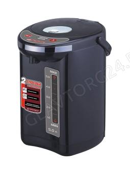 Термопот Sakura SA-315B 5л 0,75кВт металл черный