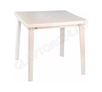 Стол 800х800х740мм квадратный (бежевый)