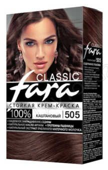 Русс.К.FARA Classic Краска д/волос 505 Каштановый