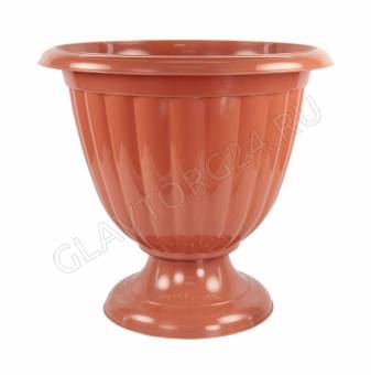 Вазон "Жасмин" 12л (корич.) М1557