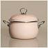 картинка КАСТРЮЛЯ ЭМАЛИР. 2,0Л С КРЫШКОЙ С ЭФФЕКТОМ МЕТАЛЛИК DELUXE ДИА=16СМ/4 арт. 901-095 СКОЛЫ!!! от компании ГлавТорг Красноярск