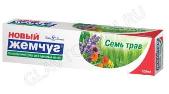 Новый жемчуг з/п 100мл семь трав 