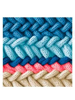 Бумага упаковочная Крупная вязка 80г/м2 100х70см арт.93562 НГ