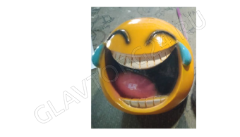 Копилка Смайлик смеётся 13*17см