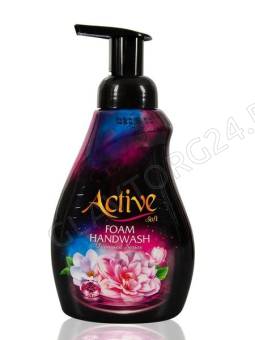 ACTIVE Пенка-мыло для рук "Черный бриллиант", дозатор, 500 мл, Black