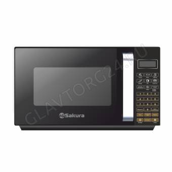 Микроволновая печь SAKURA SA-7057BK 20л 0,7кВт сенсорное черный