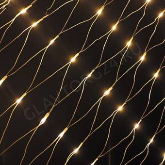 СНОУ БУМ Гирлянда электр. сеть, 224LED, 2x2м, шампань, ПВХ провод, 220В
