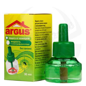 ARGUS доп.флакон-жидкость 30 дней без запаха 30мл от мух