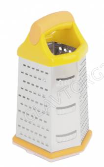 Терка Regent нерж. с контейнером шестигранная 23см арт. 93-AC-GR-05