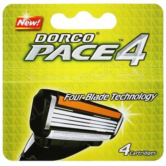 Dorco Pace 4`S Кассеты мужские 4шт 4 лезвия 