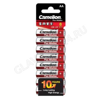 Camelion Plus Alkaline SP8  LR6   (LR6-SP8, батарейка,1.5В)