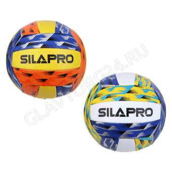 Мяч волейбольный р-р5, 2сл, 1,6мм 22см ПВХ Silapro